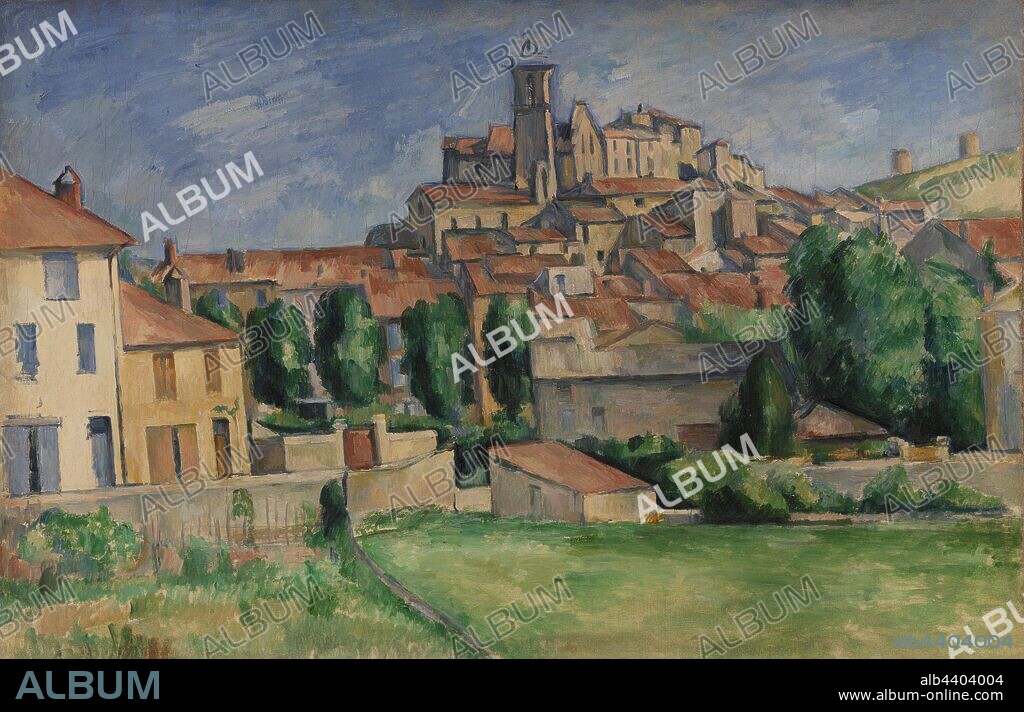 Paul Cézanne: Gardanne (Horizontal View) (Gardanne [vue horizontale]), Paul Cézanne, c. 1885, Oil on canvas, Overall: 25 9/16 × 39 1/2 in. (65 × 100.3 cm).