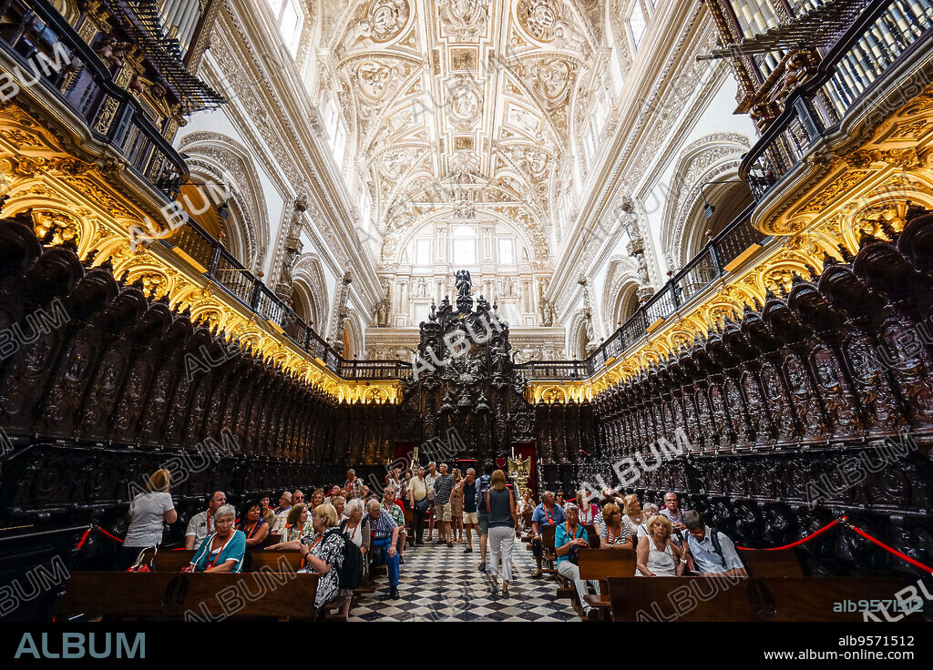 coro, Mezquita-catedral de Córdoba, Andalucia, Spain.