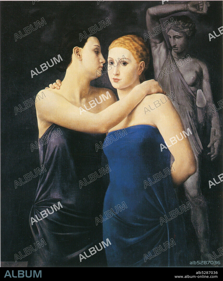 UBALDO OPPI. Le amiche (The friends).