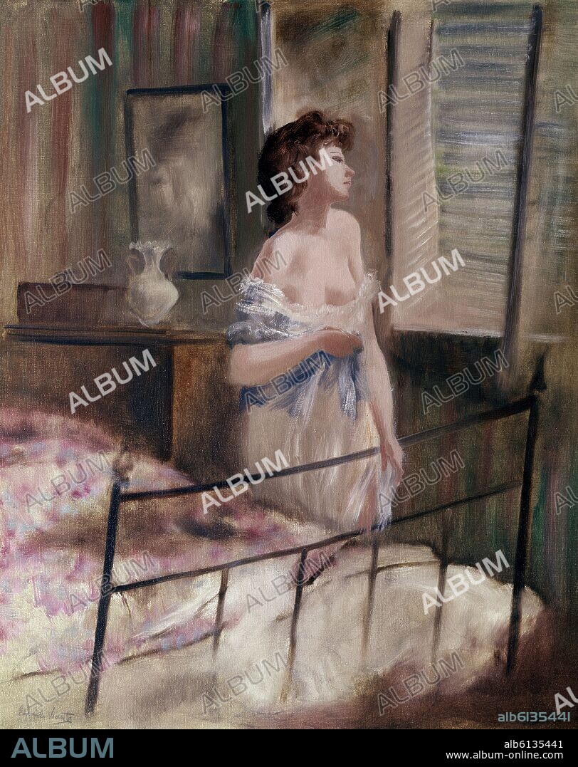 EDUARDO VICENTE PEREZ. DESNUDO A LA VENTANA.