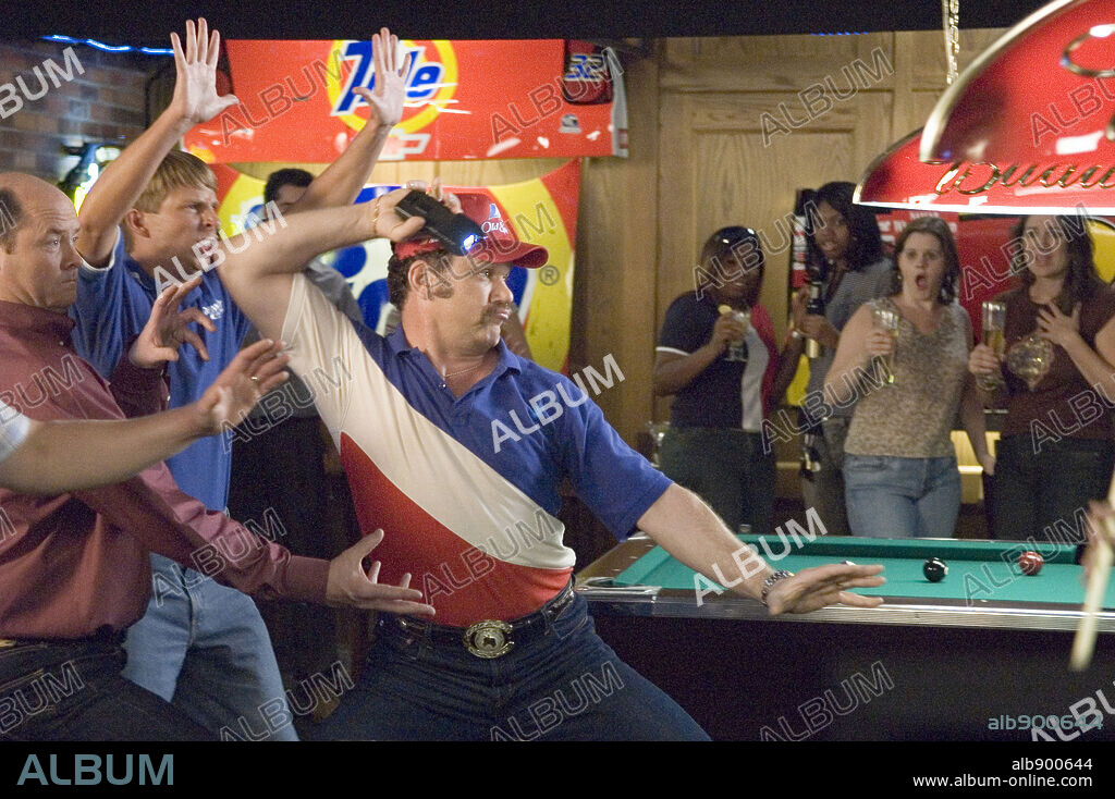 JOHN C REILLY. JOHN C. REILLY in TALLADEGA NIGHTS: THE BALLAD OF RICKY BOBBY, 2006, directed by ADAM MCKAY. Copyright COLUMBIA PICTURES / HANOVER, SUZANNE.