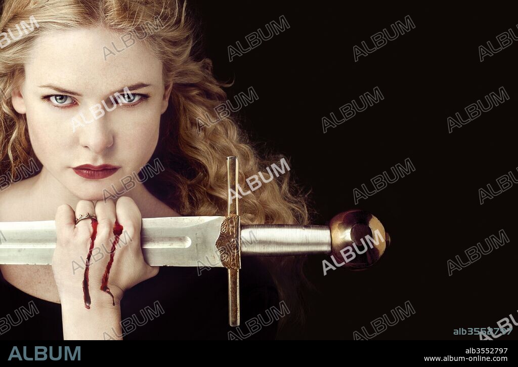 REBECCA FERGUSON en LA REINA BLANCA, 2013 (THE WHITE QUEEN), dirigida por JAMES KENT. Copyright BBC DRAMA PRODUCTIONS.