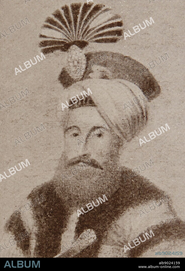 Portrait of Sultan Mahmud II of the Ottoman Empire (1785-1839) born in the Topkap? Palace, Constantinople, the posthumous son of Sultan Abdul Hamid I. Dated 19th Century.