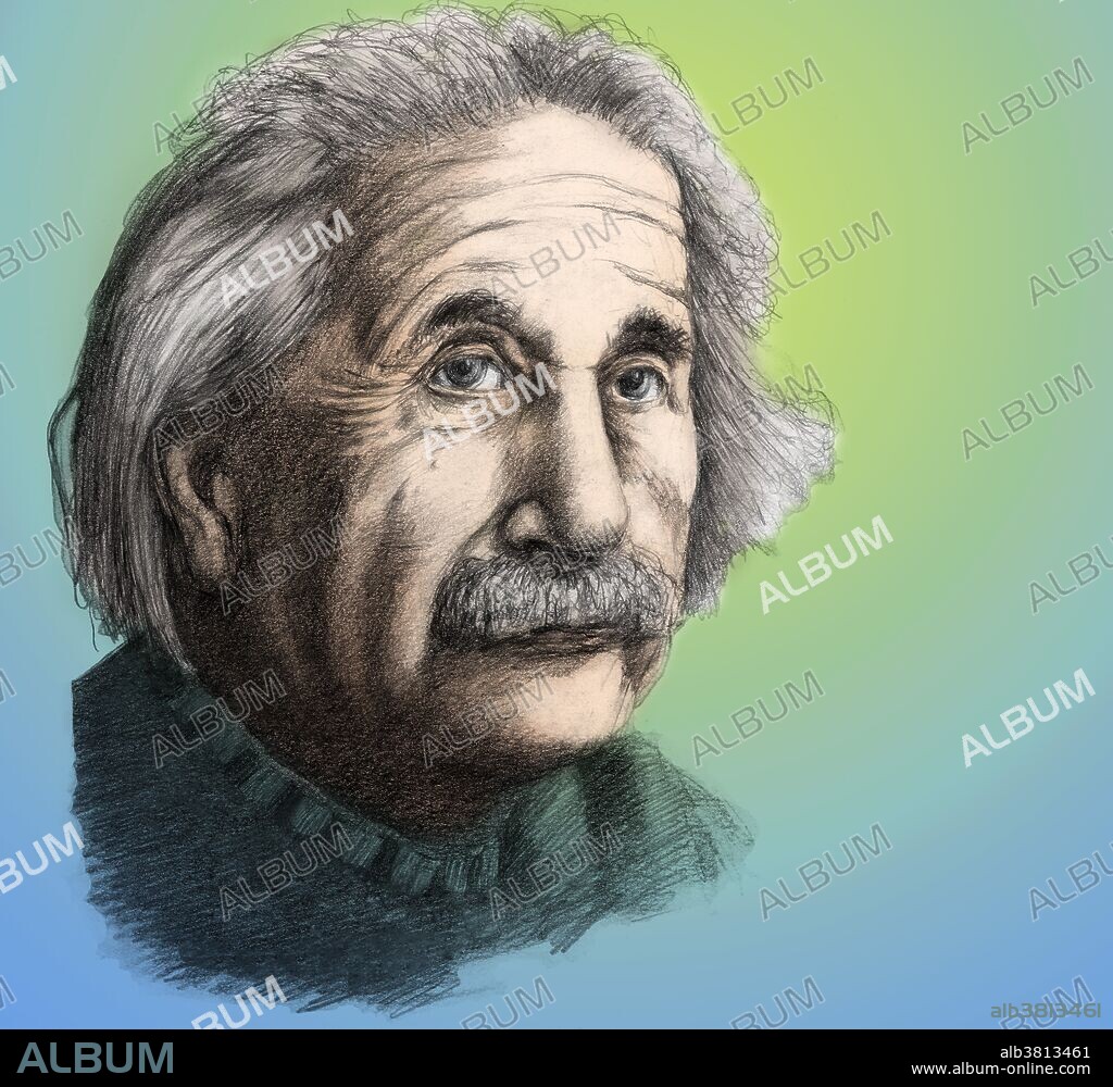 Albert Einstein (March 14, 1879 - April 18, 1955) was a German-born theoretical physicist. He developed the general theory of relativity, one of the two pillars of modern physics. He is best known in popular culture for his mass-energy equivalence formula E = mc2. He received the 1921 Nobel Prize in Physics "for his services to Theoretical Physics, and especially for his discovery of the law of the photoelectric effect". He was visiting the US when Hitler came to power in 1933, and did not go back to Germany. He settled in America becoming a citizen in 1940. He helped alert President Roosevelt that Germany might be developing an atomic weapon, and recommended that the US begin similar research. He was in support of defending the Allied forces, but largely denounced using the discovery of nuclear fission as a weapon. Later, together with Bertrand Russell, Einstein signed the Russell-Einstein Manifesto, which highlighted the danger of nuclear weapons. Einstein was affiliated with the Institute for Advanced Study in Princeton until his death in 1955, at the age of 76. His great intelligence and originality have made the word Einstein synonymous with genius.