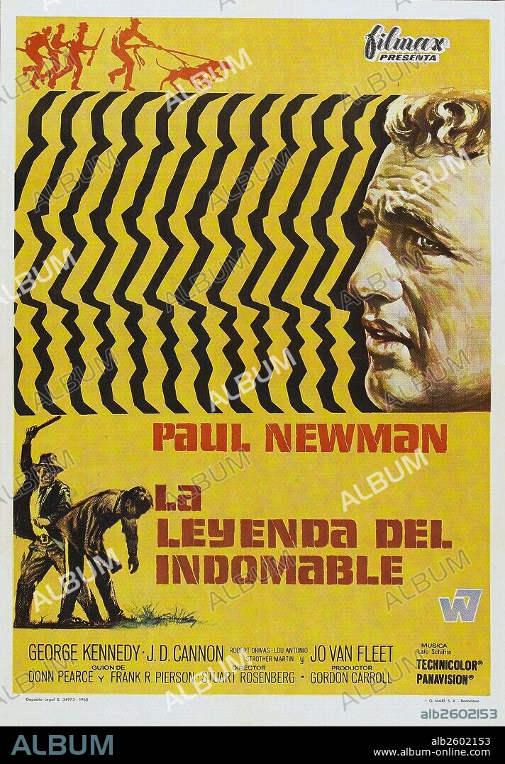 Poster of COOL HAND LUKE, 1967, directed by STUART ROSENBERG. Copyright WARNER BROTHERS.