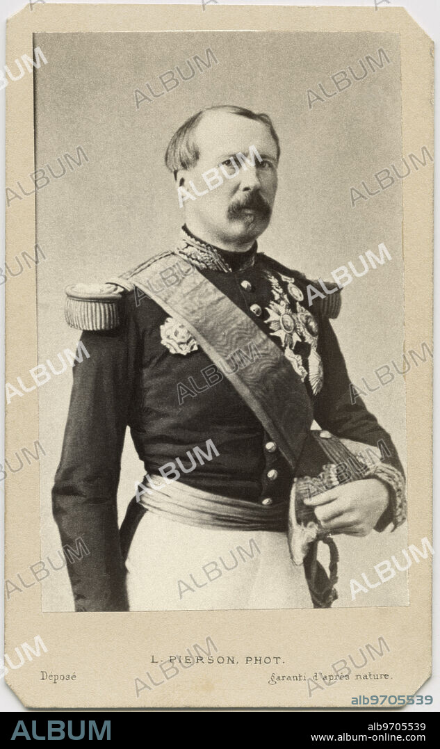 Patrice de MacMahon, Duke of Magenta (1808-93), French General and Politician, Served as President of the French Republic, 1875-79, Portrait by Mayer & Pierson,.