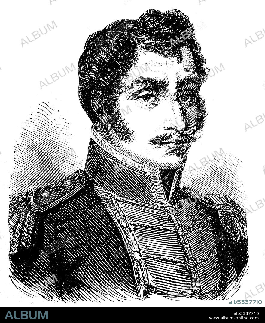 Simon Jose Antonio de la Santísima Trinidad Bolívar y Palacios Ponte-Andrade y Blanco, 24 July 1783 – 17 December 1830, known as Simon Bolivar, was a Venezuelan military and political leader  /  Simon Joseé Antonio de la Santísima Trinidad Bolivar y Ponte, El Libertado, 24. Juli 1783 - 17. Dezember 1830, südamerikanischer Unabhängigkeitskämpfer, Historisch, historical, digital improved reproduction of an original from the 19th century / digitale Reproduktion einer Originalvorlage aus dem 19. Jahrhundert.