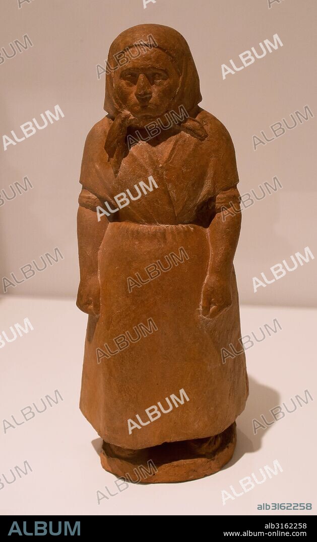 MANOLO HUGE. "LA LLOVERA" (1910-11) DE MANOLO HUGUE.