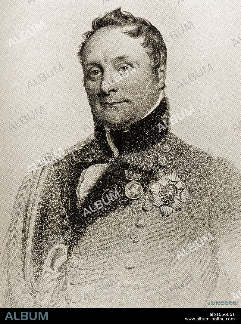 Sir Rowland Hill, Viscount Hill, 1772-1842. British General.