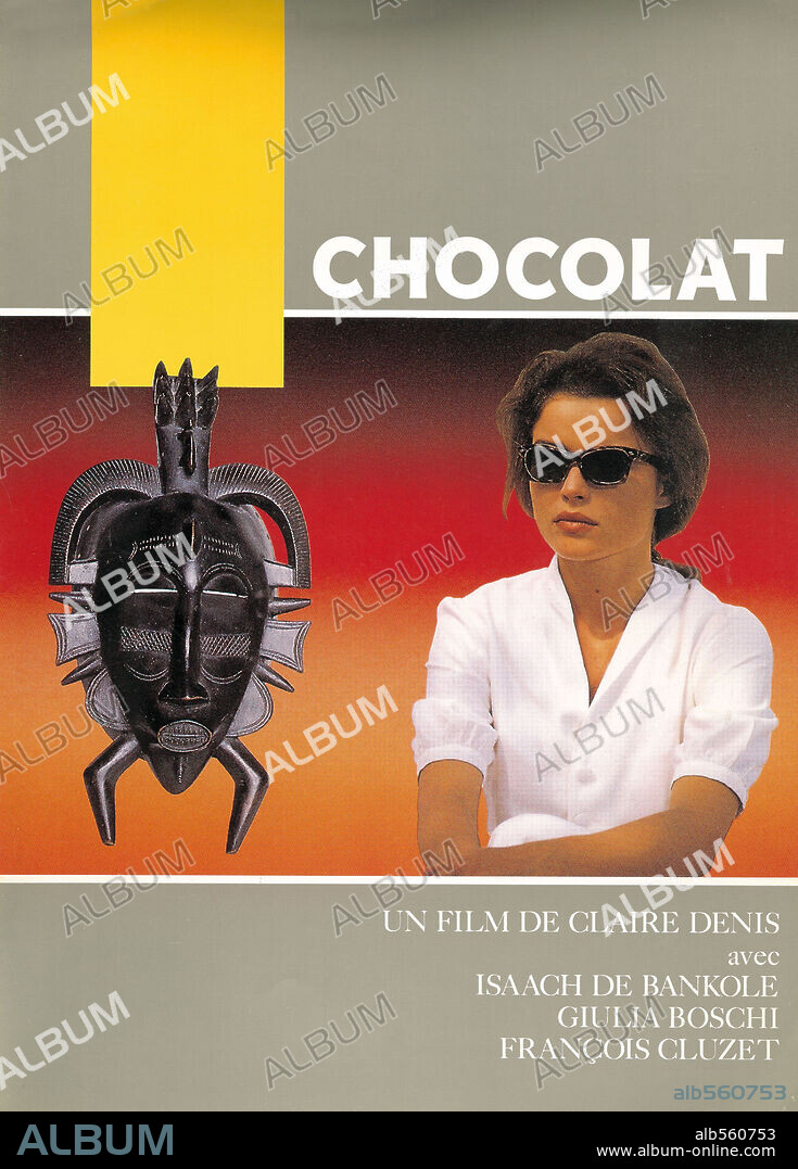 Poster de CHOCOLAT, 1988, dirigida por CLAIRE DENIS.