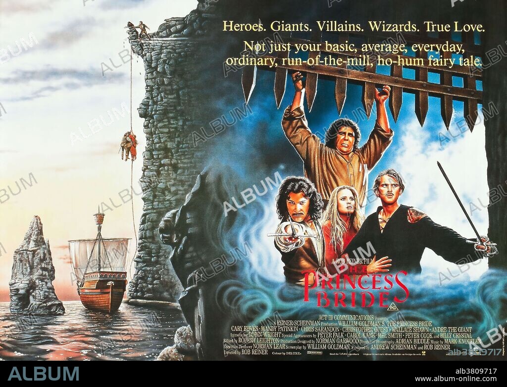 Poster of THE PRINCESS BRIDE, 1987, directed by ROB REINER. Copyright 20TH  CENTURY FOX. - Album alb3809717