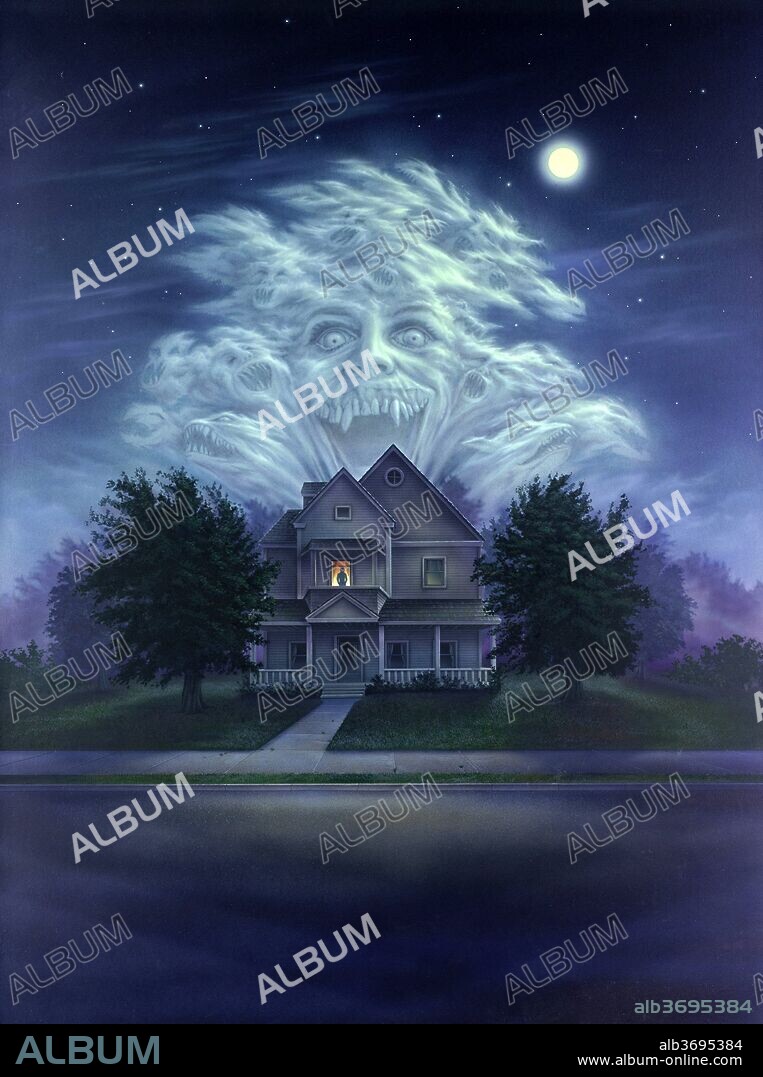 Affiche de FRIGHT NIGHT, 1985, réalisé par TOM HOLLAND. Copyright COLUMBIA PICTURES.