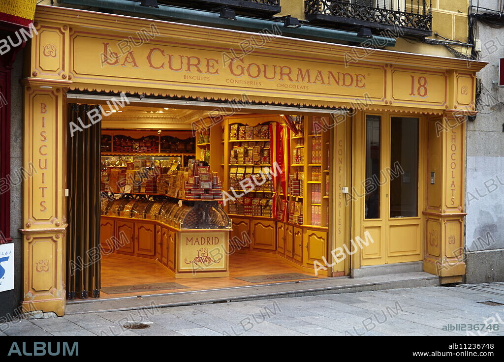 La Cure Gourmande biscuit shop, Madrid, Spain, Europe.