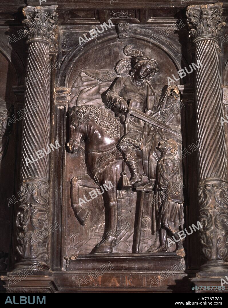 AUTOR LIBRE 01307. ANTIGUO CORO DE LA CATEDRAL DE SANTIAGO DE COMPOSTELA-DET S MARTIN.
