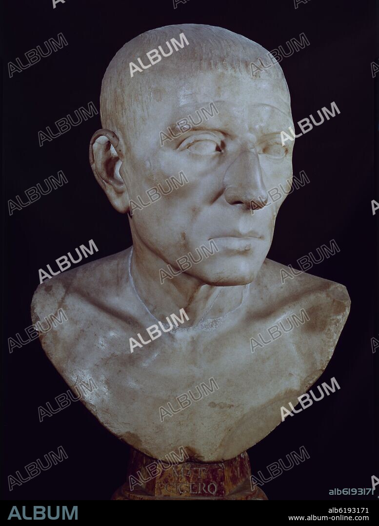 CICERON (106-43 AC) ESCRITOR POLITICO Y ORADOR ROMANO.