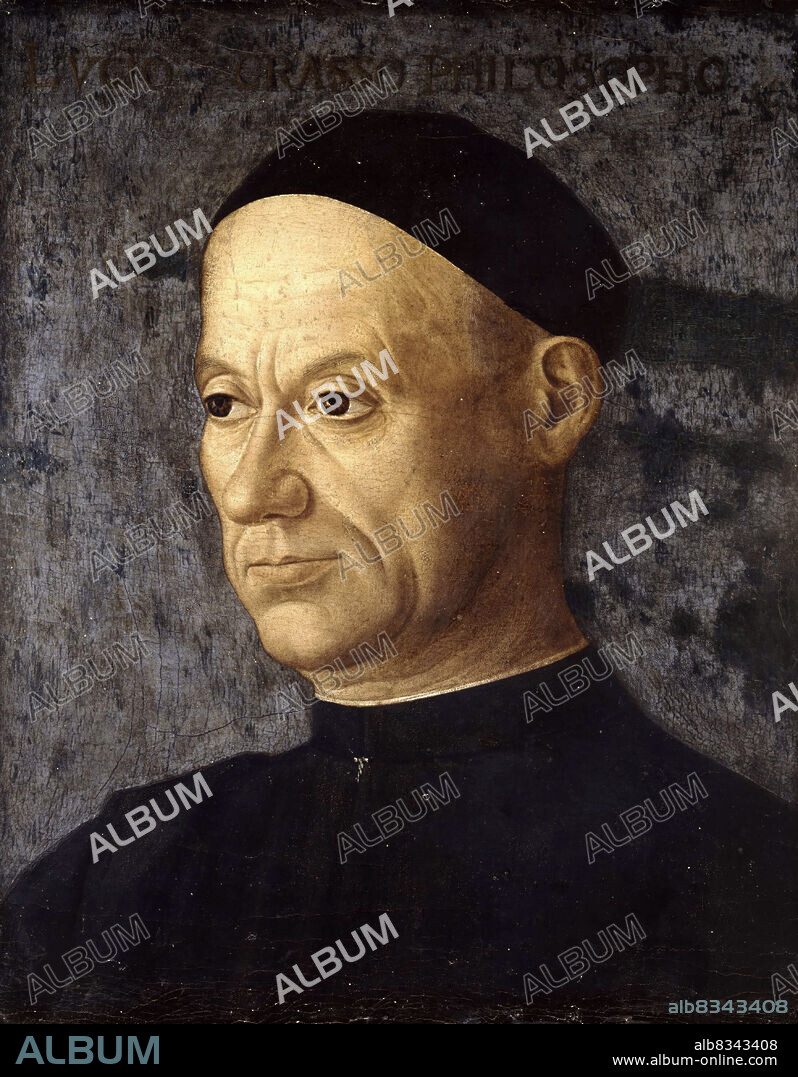 LAZZARO BASTIANI. Portrait of the philosopher Lucio Crasso.