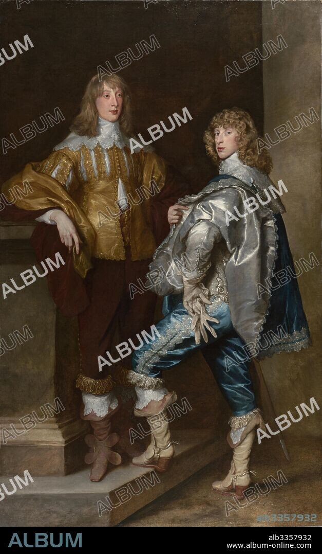 ANTON VAN DYCK. Lord John Stuart and his Brother, Lord Bernard Stuart.