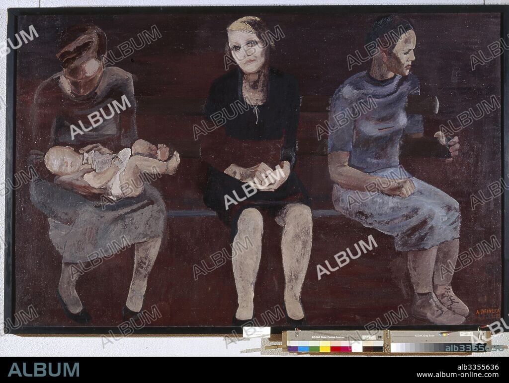 ALEXANDER DEINEKA. Without Work in Berlin.