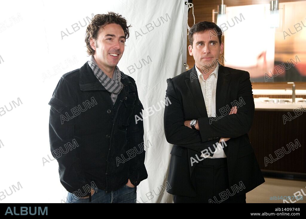 SHAWN LEVY and STEVE CARELL in DATE NIGHT, 2010, directed by SHAWN LEVY. Copyright 21 LAPS ENTERTAINMENT/MEDIA MAGIK ENT/20TH CENTURY-FOX FILM / TENNER, SUZANNE.