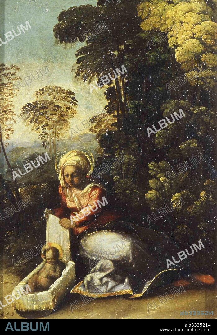 DOSSO DOSSI. Madonna with Child (La Zingarella).