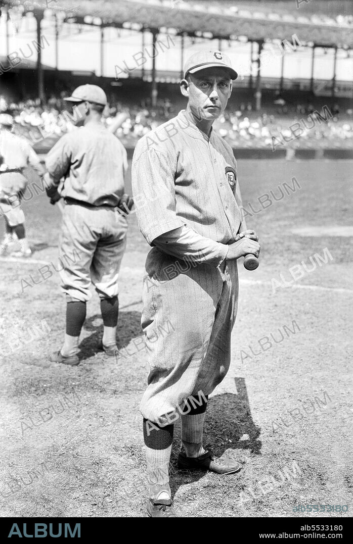 Edd Roush, Major League Baseball Player, Cincinnati Reds, Bain News Service, 1923.