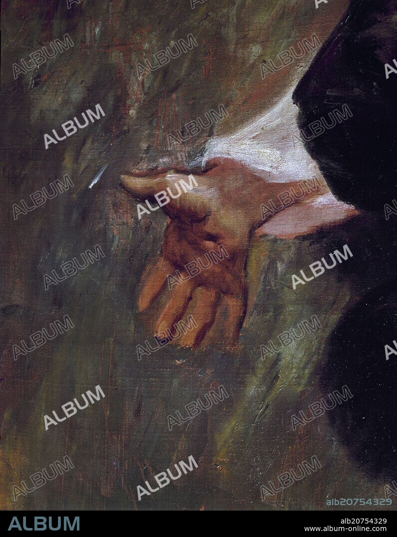 FRANCISCO DE GOYA. 3 DE MAYO DE 1808 - LOS FUSILAMIENTOS EN LA MONTAÑA DEL PRINCIPE PIO - DETALLE DE UNA MANO - 1814 - O/ L - NP 749 - CONJUNTO 362.
