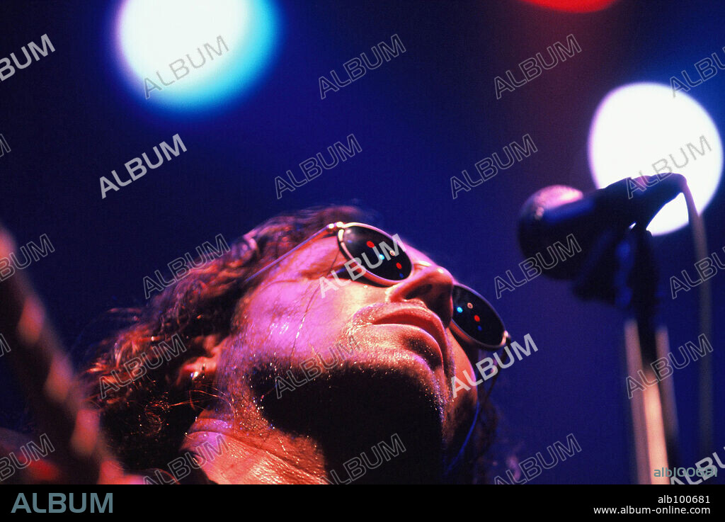 Fernando Olvera, vocalista de la banda mexicana de rock latino Maná. (MANÁ©DJC).