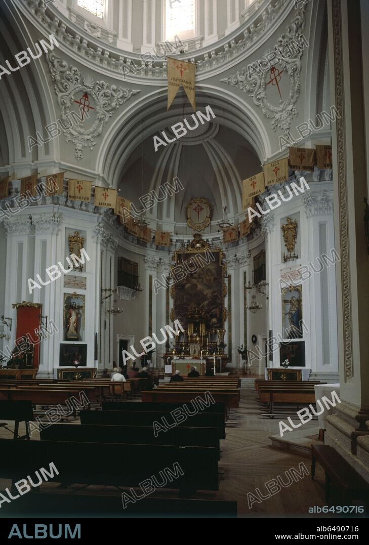 MANUEL DEL OLMO (1631-1685). IGLESIA - INTERIOR HACIA LA CABECERA.
