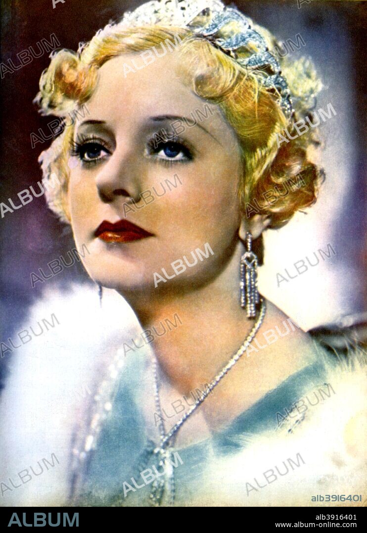 Evelyn Laye, English theatre actress, 1934-1935. Born Elsie Evelyn Lay, her acting career spanned almost 80 years. As well as stage acting she also appeared in several films, particularly in the 1930s. Taken from Meet the Film Stars, by Seton Margrave. (London, 1934-1935).