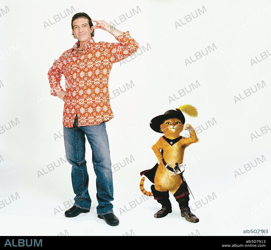 ANTONIO BANDERAS in SHREK 2, 2004, directed by ANDREW ADAMSON, CONRAD VERNON and KELLY ASBURY. Copyright DREAMWORKS PICTURES.