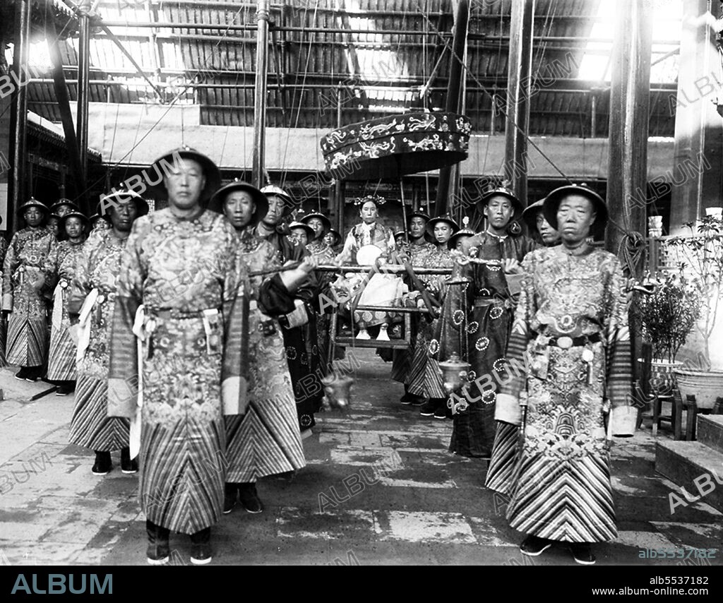 Empress Dowager Cixi (Wade–Giles: Tz'u-Hsi, 29 November 1835 – 15 November 1908) of the Manchu Yehe Nara Clan, was a powerful and charismatic figure who became the de facto ruler of the Manchu Qing Dynasty in China for 47 years from 1861 to her death in 1908.