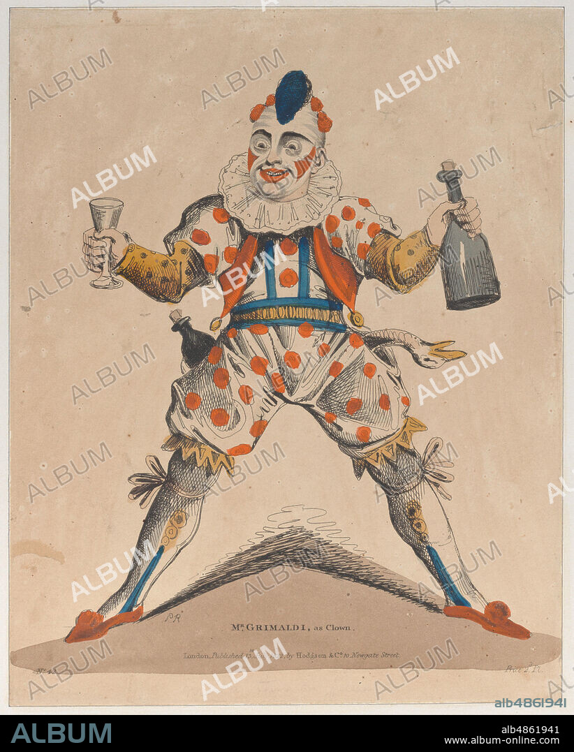 Mr. Grimaldi as Clown, July 13, 1822.