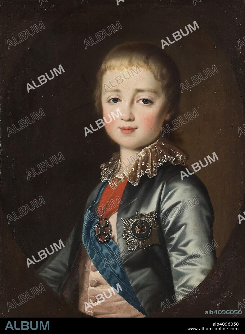 DMITRI GRIGORIEVICH LEVITSKY. Portrait of Grand Duke Constantine Pavlovich of Russia (1779-1831).