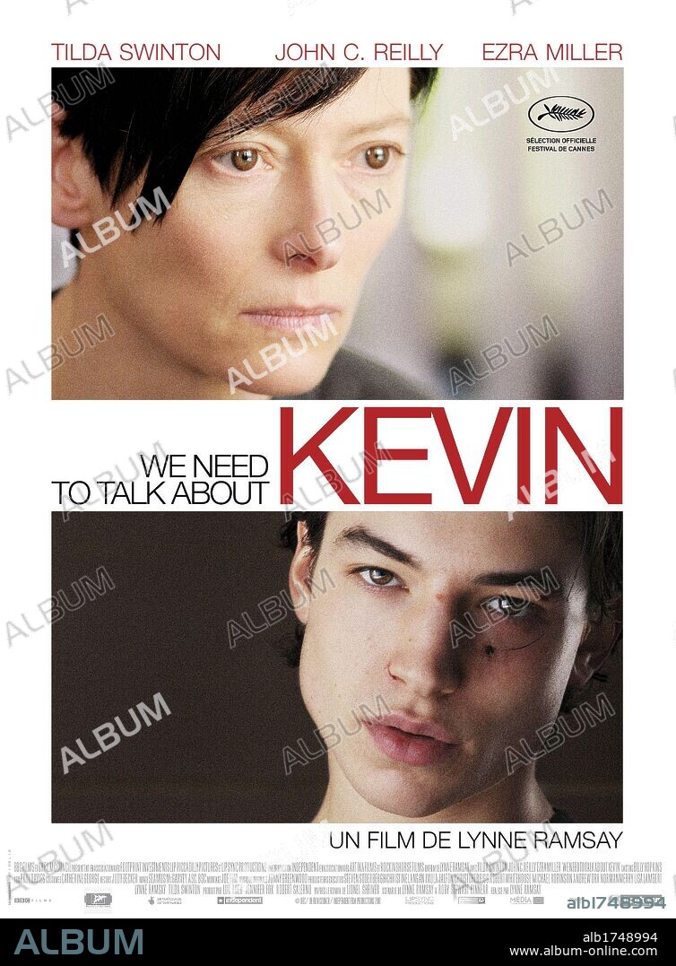 Poster of WE NEED TO TALK ABOUT KEVIN, 2011, directed by LYNNE RAMSAY. Copyright INDEPENDENT.