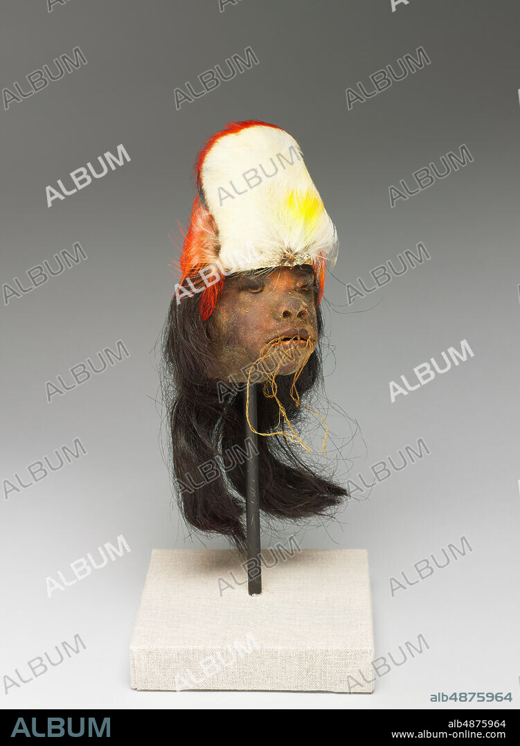 Unknown Artist, Fake Shrunken Head (a Manipulated Monkey Head), n.d., 4 in. (10.16 cm.).