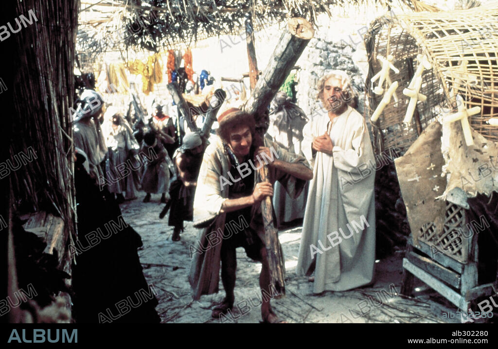 TERRY JONES en LA VIDA DE BRIAN, 1979 (LIFE OF BRIAN), dirigida por TERRY JONES. Copyright MONTY PYTHON FILMS.