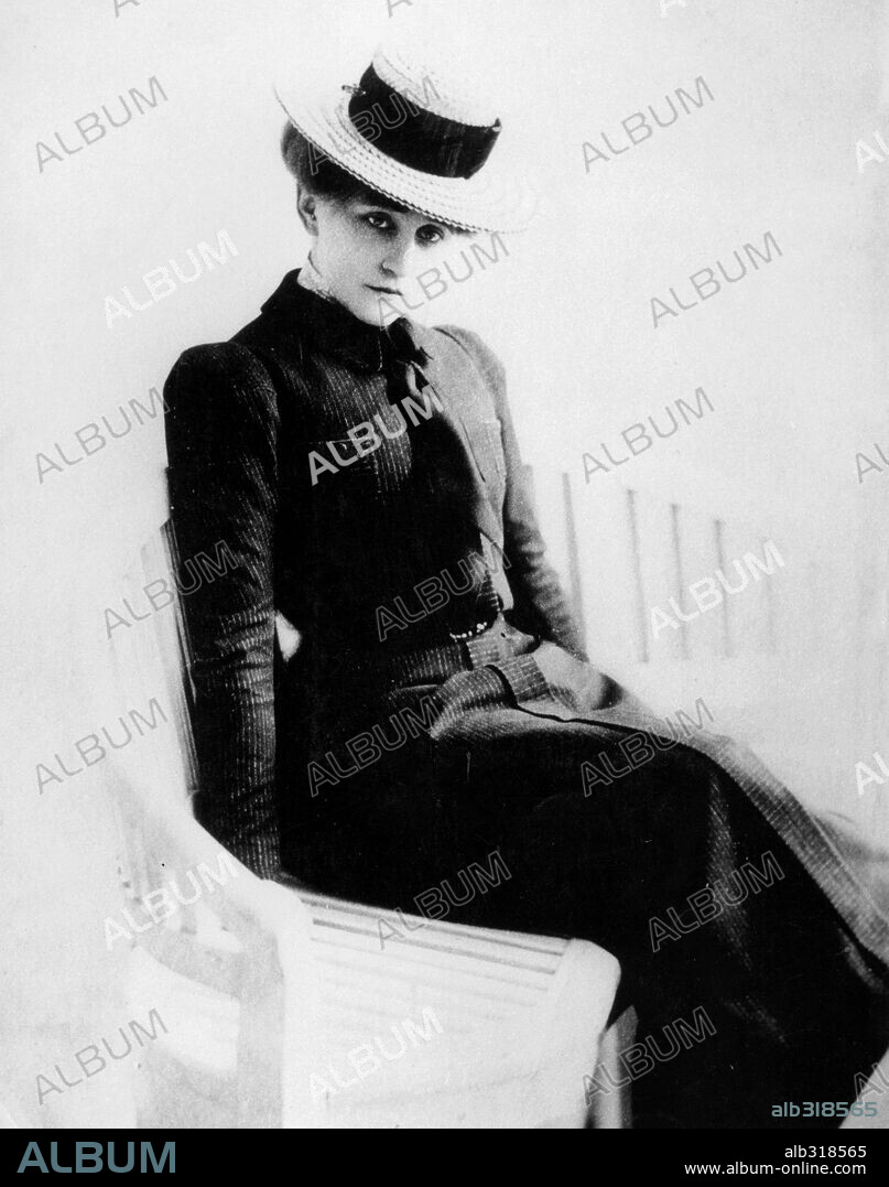 Sidonie-Gabrielle Colette, French novelist.