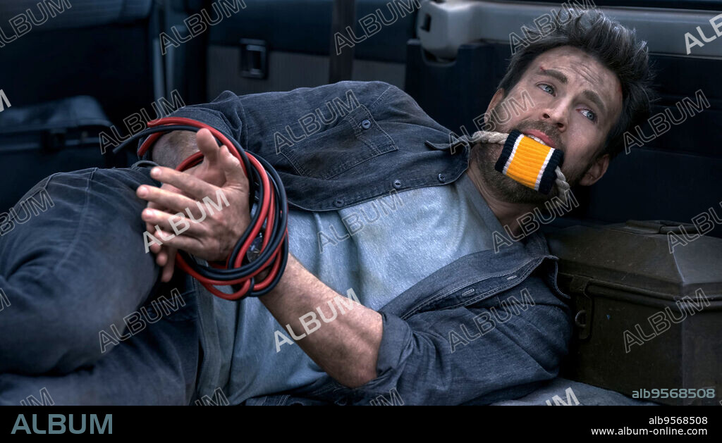 CHRIS EVANS dans GHOSTED, 2023, réalisé par DEXTER FLETCHER. Copyright Apple Original Films.