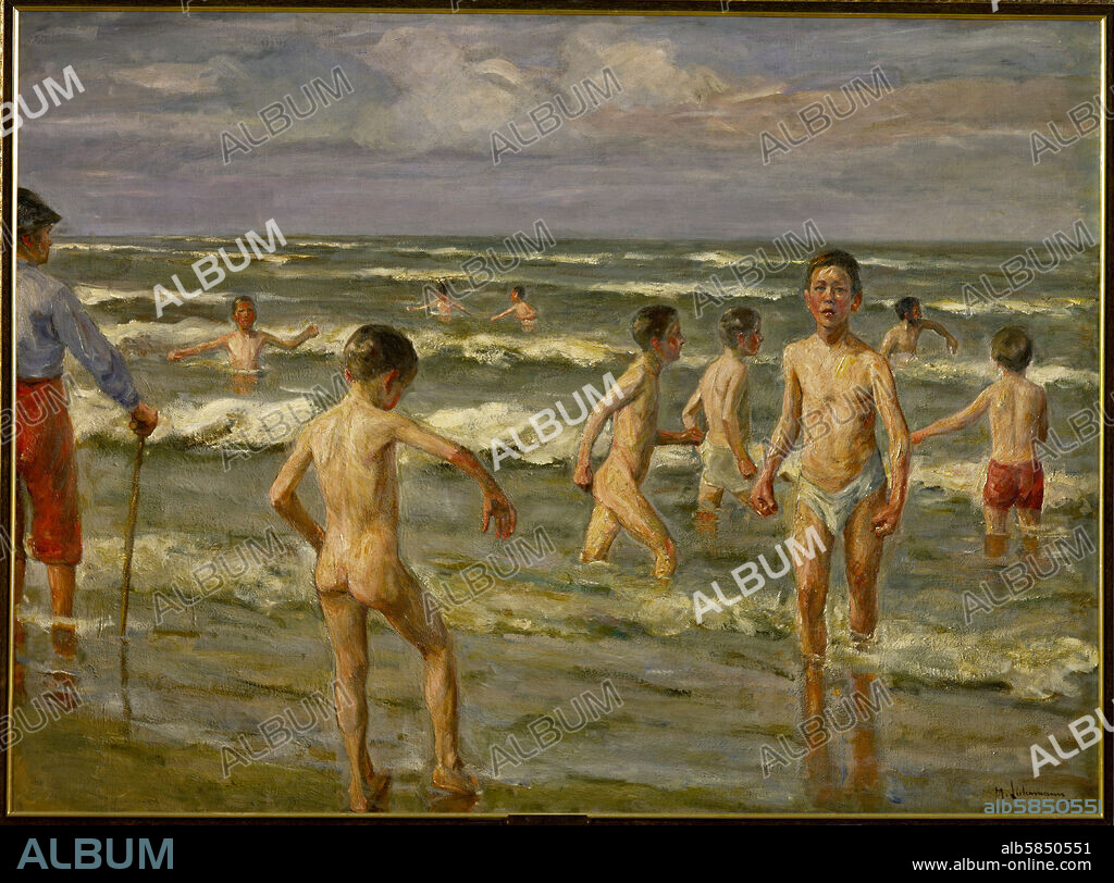 MAX LIEBERMANN. Bathing boys, 1900 Canvas, 113 x 152 cm Inv. GEM 92 / 14.