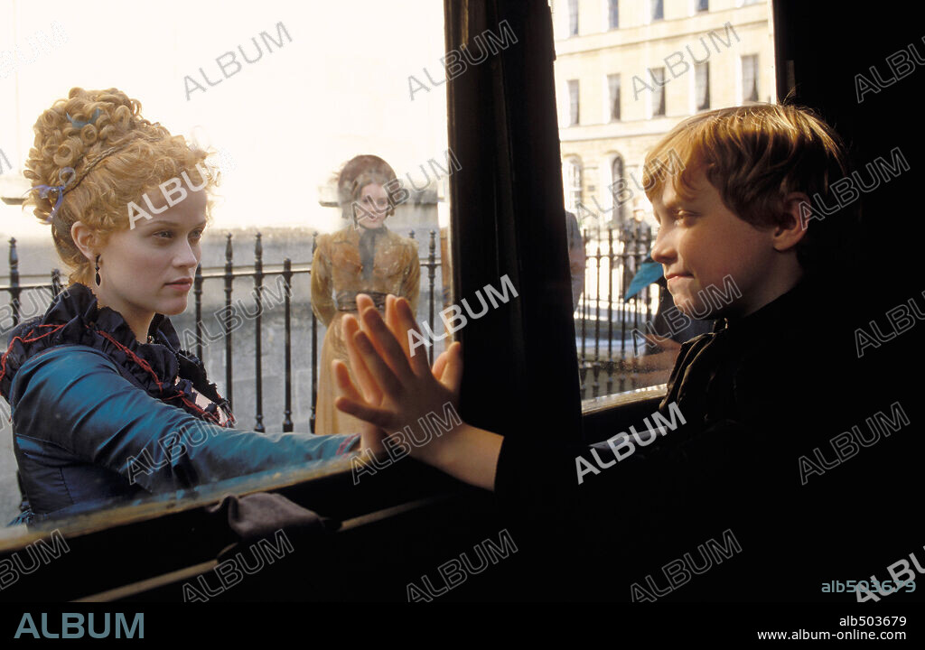 REESE WITHERSPOON y WILLIAM MELLING en LA FERIA DE LAS VANIDADES, 2004 (VANITY FAIR), dirigida por MIRA NAIR. Copyright FOCUS FEATURES.