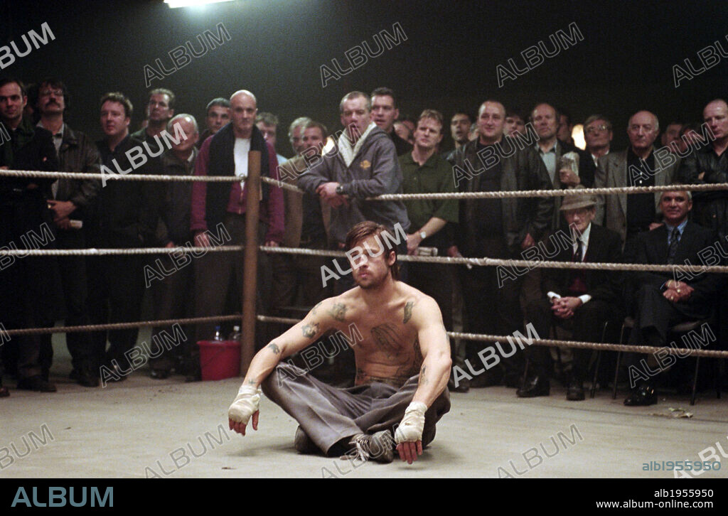 BRAD PITT en SNATCH: CERDOS Y DIAMANTES, 2000 (SNATCH), dirigida por GUY RITCHIE. Copyright COLUMBIA PICTURES.