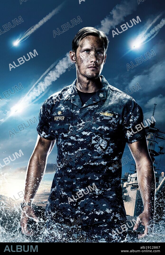 ALEXANDER SKARSGARD en BATTLESHIP, 2012, dirigida por PETER BERG. Copyright STUBER PRODUCTIONS.