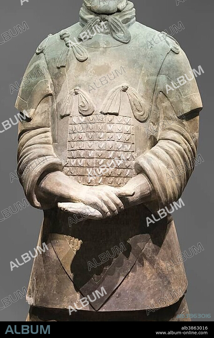 Museum of the Terracotta Warriors, High-ranking Officer, Mausoleum of the first Qin Emperor, Xian, Shaanxi Province, China