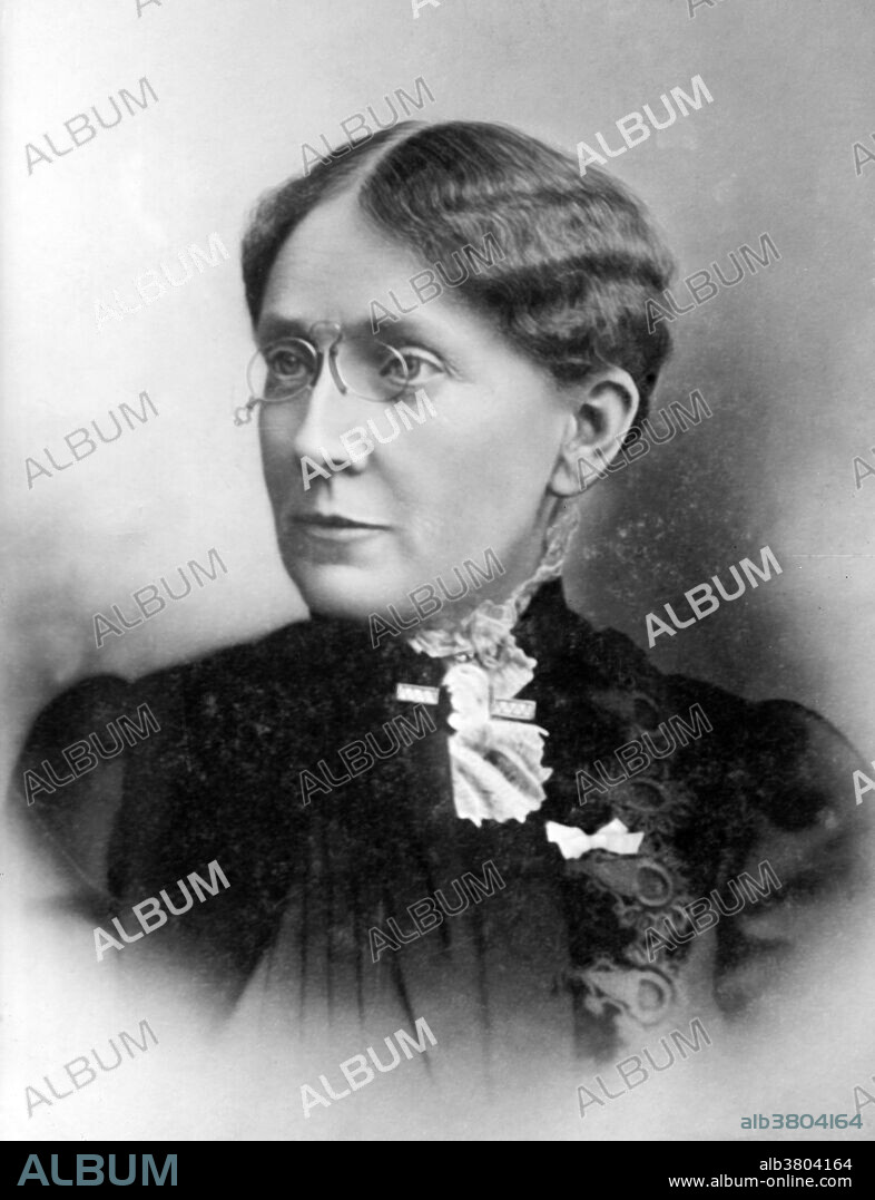 Frances Elizabeth Caroline Willard (September 28, 1839 - February 17, 1898) was an American educator, temperance reformer, and women's suffragist. Her influence was instrumental in the passage of the Eighteenth (Prohibition) and Nineteenth (Women Suffrage) Amendments to the United States Constitution. Willard became the national president of Woman's Christian Temperance Union,in 1879, and remained president for 19 years. She developed the slogan "Do everything" for the women of the WCTU to incite lobbying, petitioning, preaching, publication, and education. Her vision progressed to include federal aid to education, free school lunches, unions for workers, the eight-hour work day, work relief for the poor, municipal sanitation and boards of health, national transportation, strong anti-rape laws, and protections against child abuse. She died from influenza in 1898 at the age of 58.