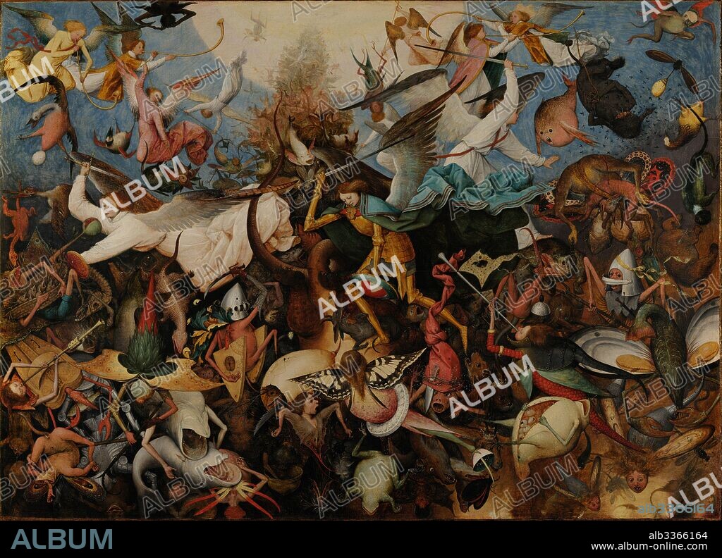 BRUEGEL (BRUEGHEL), PIETER, THE ELDER. The Fall of the Rebel Angels.