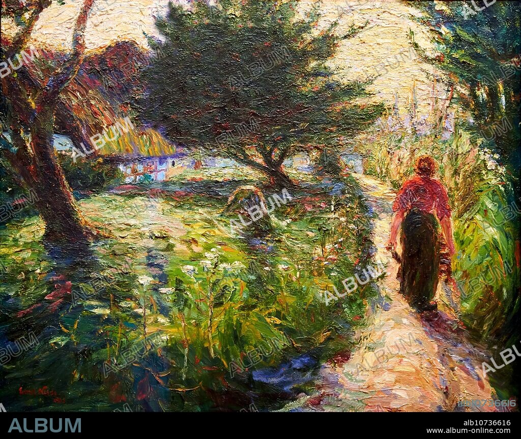 "Summer Afternoon", 1903, Emil Nolde, Thyssen-Bornemisza Museum, Madrid, Spain, Europe.