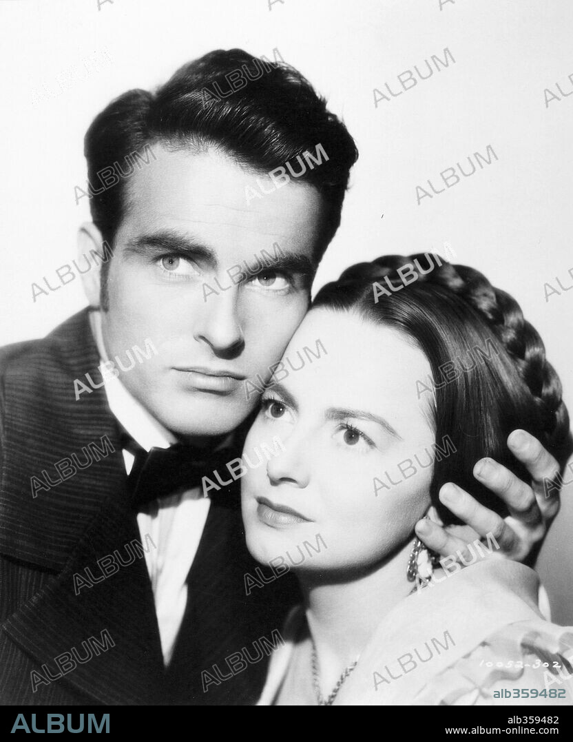 MONTGOMERY CLIFT and OLIVIA DE HAVILLAND in THE HEIRESS, 1949, directed by WILLIAM WYLER. Copyright PARAMOUNT PICTURES.