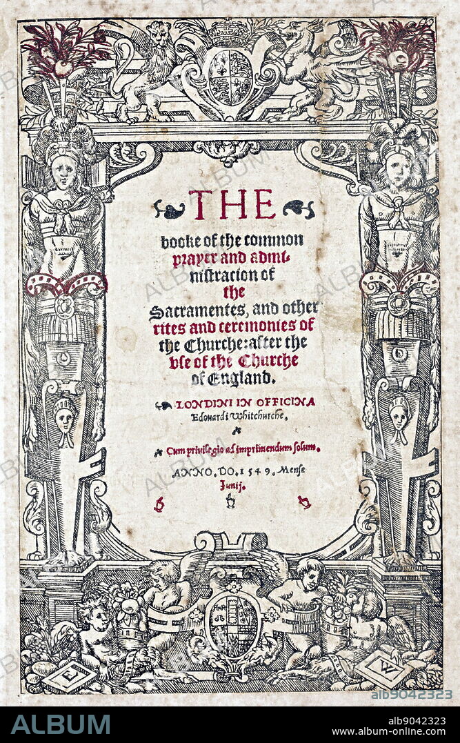 1549 edition of the Book of Common Prayer is the original version of the Book of Common Prayer, the official liturgical book of the Church of England and other Anglican churches. Written during the English Reformation, the prayer book was largely the work of Thomas Cranmer, who borrowed from a large number of other sources.