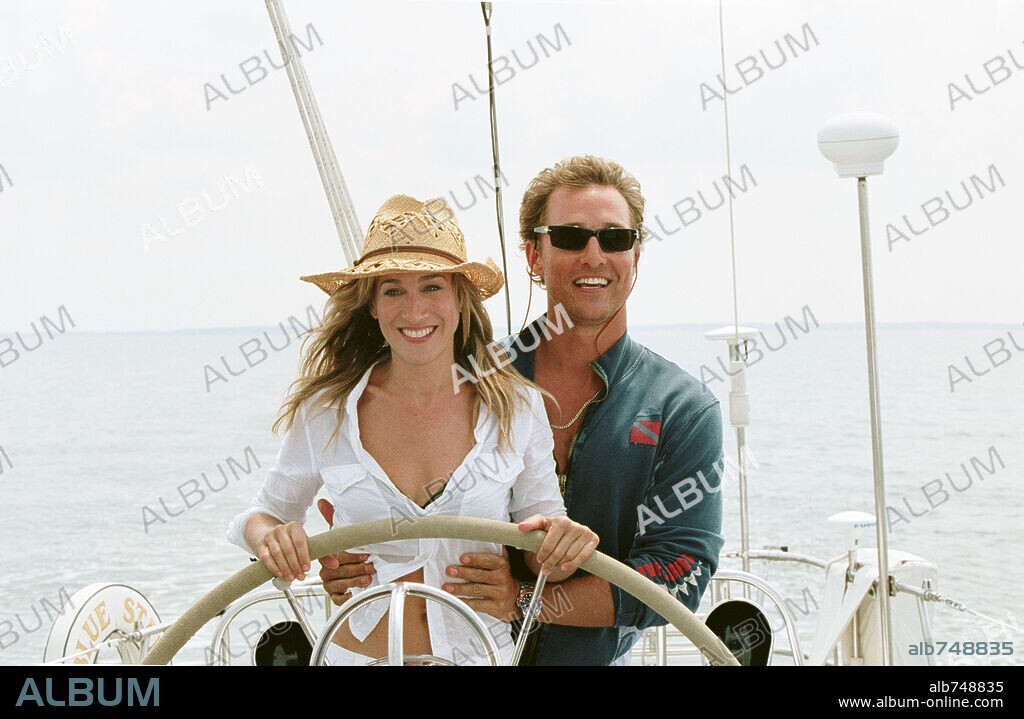 MATTHEW McCONAUGHEY and SARAH JESSICA PARKER in FAILURE TO LAUNCH, 2006, directed by TOM DEY. Copyright PARAMOUNT PICTURES.
