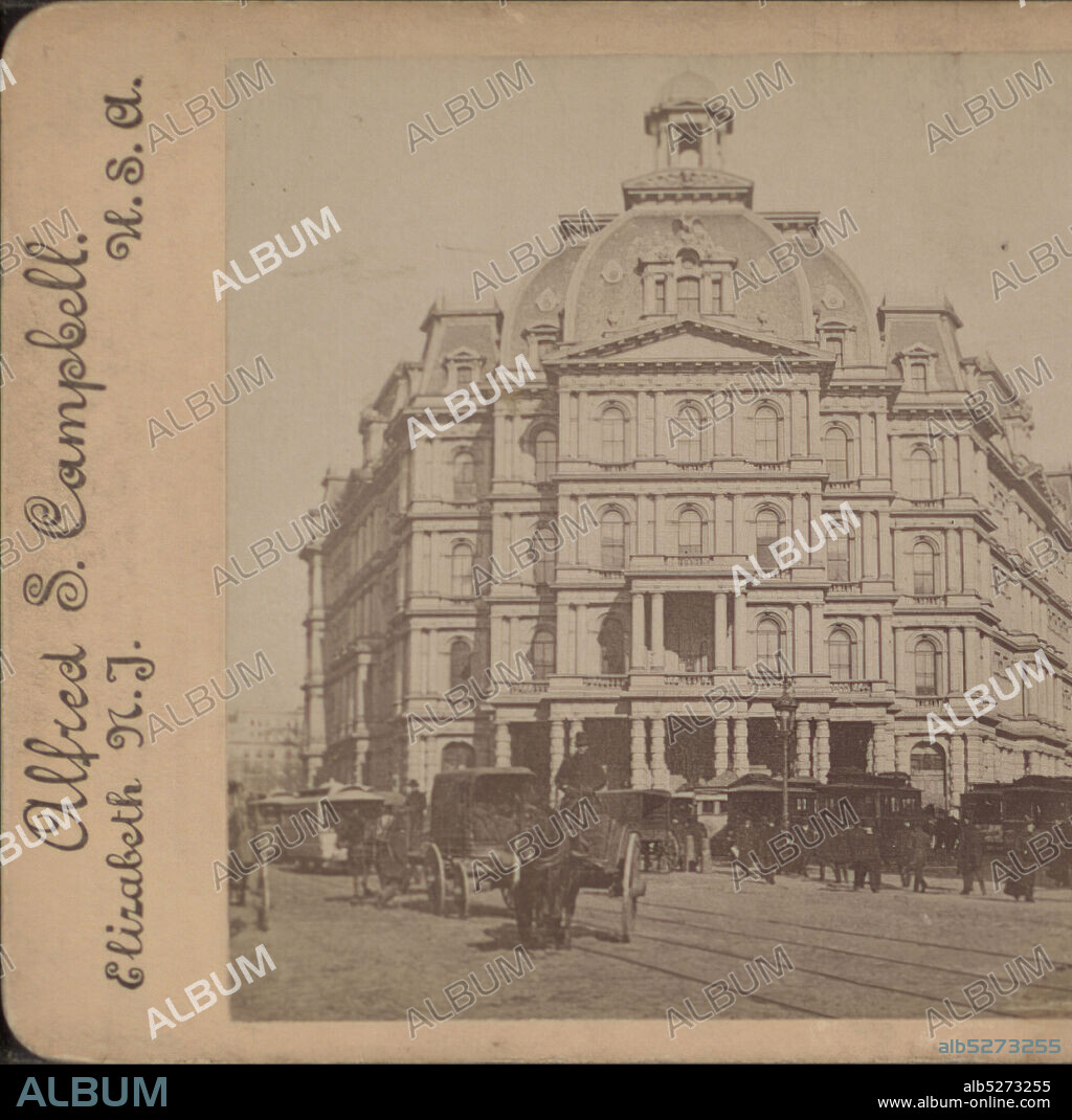 Post office, N.Y., Campbell, Alfred S., 1896, New York (State), New York (N.Y.), New York, Manhattan (New York, N.Y.).